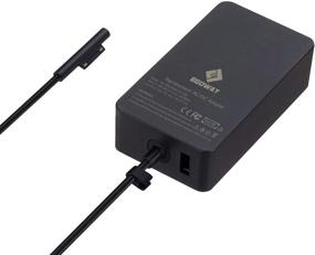 img 1 attached to 💡 65W Surface Pro Charger - E EGOWAY AC Power Adapter for Surface Pro X/7/6/5/4/3, Surface Laptop 3/2/1, Surface Book, Surface Go - Includes Wall Plug and 6ft Power Cord