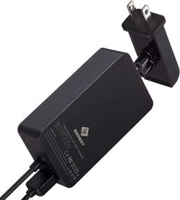 img 2 attached to 💡 65W Surface Pro Charger - E EGOWAY AC Power Adapter for Surface Pro X/7/6/5/4/3, Surface Laptop 3/2/1, Surface Book, Surface Go - Includes Wall Plug and 6ft Power Cord