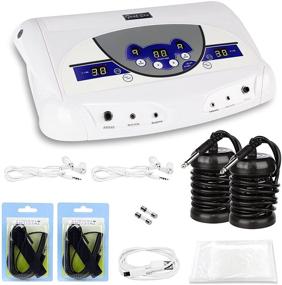 img 4 attached to Detox Ionic Foot Spa Machine with MP3 Player by Boeetech - Home Beauty Foot Bath Spa