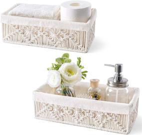 img 4 attached to Mkono Decorative Countertop Organizer Removable