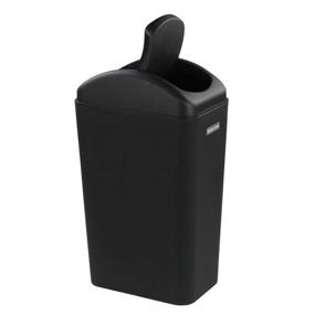 img 4 attached to 🗑️ 14L Black Swing Kitchen Garbage Bin by Farmoon: Slim Trash Can - Optimize Your Search