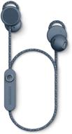 погрузитесь в музыку в любом месте с беспроводными наушниками urbanears jakan bluetooth в голубом цвете сланца. логотип