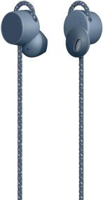 img 2 attached to Погрузитесь в музыку в любом месте с беспроводными наушниками Urbanears Jakan Bluetooth в голубом цвете сланца.