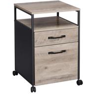 vasagle rolling cabinet drawers industrial furniture logo