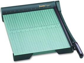 img 2 attached to Martin Yale W15 Premier Heavy-Duty Green Board Wood Trimmer - 🪓 Cut Up to 20 Sheets Simultaneously - Steel Blades - 15 Inches