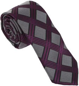 img 4 attached to Dan Smith DAE7C15C Checkered Microfiber Boys' Accessories: Style and Quality Combined