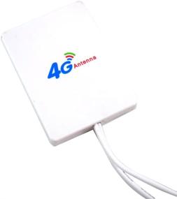 img 1 attached to 📶 Powerful 4G LTE Antenna: Dual SMA Connector with High Gain 28dbi - Compatible with Huawei E3276s E3272 E8278 E5786 E5372 E5375 E1550
