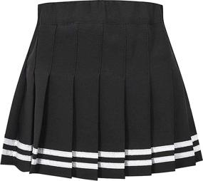 img 3 attached to Cromoncent Pleated School Uniform Skirts Girls' Clothing and Skirts & Skorts