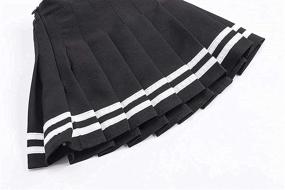 img 2 attached to Cromoncent Pleated School Uniform Skirts Girls' Clothing and Skirts & Skorts