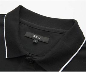 img 2 attached to Zopo Cotton Shirts Classic Fashion Men's Clothing for Shirts