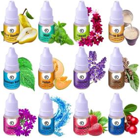 img 4 attached to 🌸 Premium Grade Fragrance Oils Set - Soap Making Scents Kit - Soap Making Supplies - Aroma Beads & Bath Bomb Scents - Slime Scents - Fragrance Oils for Soap Making