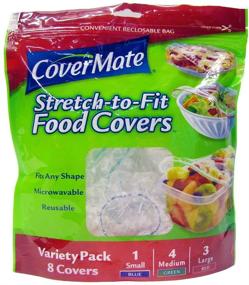 img 1 attached to 🔰 Convenient Reclosable Bags: Introducing Covermate Stretch-to-fit Food Covers