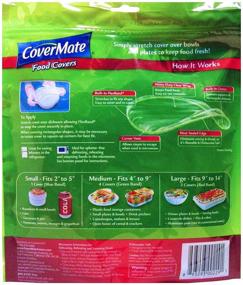 img 2 attached to 🔰 Convenient Reclosable Bags: Introducing Covermate Stretch-to-fit Food Covers