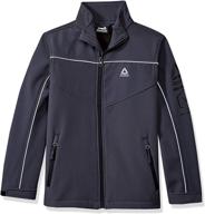 reebok little active pockets charcoal logo