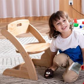 img 4 attached to 🪑 Adjustable Non-Slip Kids' Playroom Home Store Furniture by HOUCHICS