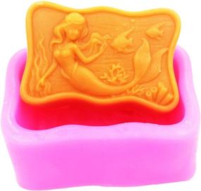 img 4 attached to 🧜 Craft Art Silicone Soap Mold: Happy Mermaid 0979 - DIY Craft Molds