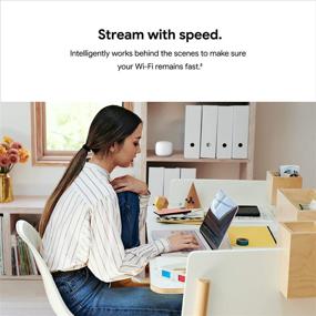 img 2 attached to 📶 Google Nest AC2200 Mesh WiFi Router - 2200 Sq Ft Coverage - 1 pack