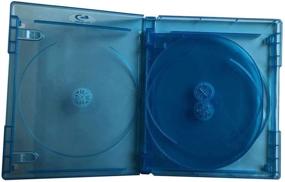 img 1 attached to 💿 Обновите свое хранение Blu-ray с новым чехлом для замены Blu-ray 1 MegaDisc 15 мм - вмещает 6 дисков (6 лотков) Премиумным