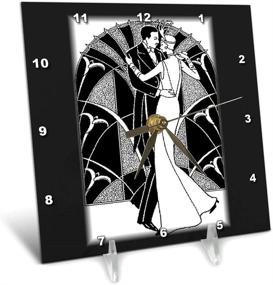 img 1 attached to 3DRose Dc_41536_1 Dancing Couple Clock