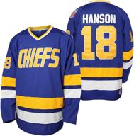 hanson brothers jersey charlestown stitched logo