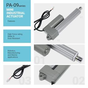 img 1 attached to Enhance Linear Motion with Progressive Automations PA 09 18 330 Linear Actuator