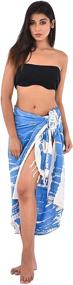 img 2 attached to ANJANIYA Swimwear Sarong Swimsuit Indigo