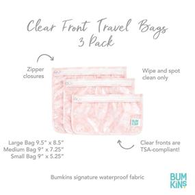 img 1 attached to Bumkins Approved: PVC-Free, Vinyl-Free Travel Accessories for Toiletries - Discover the Best!