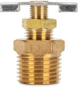 img 3 attached to Camco 0.5-Inch RV Water Heater Drain Valve Replacement - Easy Installation, Durable Brass Construction - (11703)