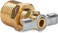 camco 0.5-inch rv water heater drain valve replacement - easy installation, durable brass construction - (11703) logo