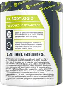 img 3 attached to Bodylogix Natural Pre Workout Certified Servings Sports Nutrition