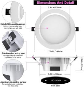 img 2 attached to 🔮 Multicolor Bluetooth Retrofit Downlight with MagicConnect