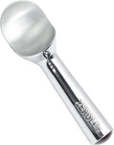 img 3 attached to Zeroll 1010 - Premium Aluminum Ice Cream Scoop with Heat 🍨 Conductive Handle, Easy Release, 20 Scoops per Gallon, Made in USA, 4-Ounce, Silver