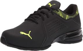 img 4 attached to PUMA Mens Runner Sneaker Black Men's Shoes