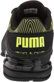 img 2 attached to PUMA Mens Runner Sneaker Black Men's Shoes