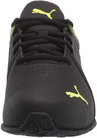 img 3 attached to PUMA Mens Runner Sneaker Black Men's Shoes