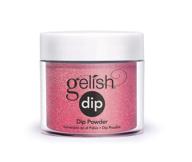 gelish hip hot coral powder logo