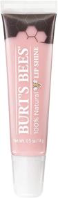 img 4 attached to 💄 Whisper Lip Balm Stocking Stuffer by Burt's Bees: 100% Natural Lip Shine Holiday Gift, Perfect for Women