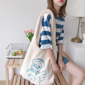 img 1 attached to FVVMEED Embroidered Shoulder Crossbody Women's Handbags & Wallets with Enhanced Capacity for Versatile Use
