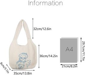 img 2 attached to FVVMEED Embroidered Shoulder Crossbody Women's Handbags & Wallets with Enhanced Capacity for Versatile Use