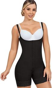 img 2 attached to 🔴 LadySlim Colombian Shapewear 619 - Women's Reducing and Contouring Waist Cinchers for Postpartum Lift in Colombia