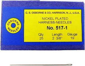 img 1 attached to C S Osborne Harness Needles 517 1 Sewing