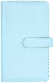 img 4 attached to 📸 Phetium Mini Photo Album: Perfect Fit for Fujifilm Instax Film, 96 Pockets for Instax Mini 11/9/8/7/90/40 and More, Including HP Sprocket and Kodak Mini 3-Inch Film (Ice Blue)