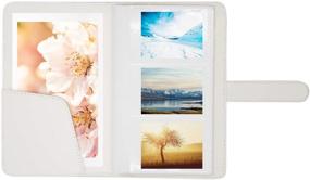 img 1 attached to 📸 Phetium Mini Photo Album: Perfect Fit for Fujifilm Instax Film, 96 Pockets for Instax Mini 11/9/8/7/90/40 and More, Including HP Sprocket and Kodak Mini 3-Inch Film (Ice Blue)