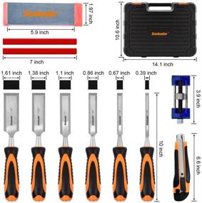 img 3 attached to 🔪 Инструменты для точной столярной работы SOLUDE - Усовершенствованная заточка для столяров