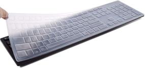 img 4 attached to DELL KM636 Keyboard Cover Skins Compatible With Dell KB216 Wired Keyboard &Amp