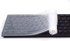 img 2 attached to DELL KM636 Keyboard Cover Skins Compatible With Dell KB216 Wired Keyboard &Amp