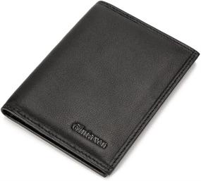 img 1 attached to 👜 Ultimate Men's Leather Bifold Wallet with Blocking Technology: Essential Accessory for Secure Style