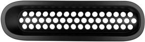 img 3 attached to Enhance Your Jeep JK Wrangler with u-Box Wrangler Grill Inserts: Matte Black Front Grille Mesh Cover for 2007-2015 Wrangler & Wrangler Unlimited