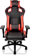 🔥 thermaltake tt esports gt fit f100 racing bucket seat ergonomic gaming chair - black/red: experience ultimate comfort and style логотип