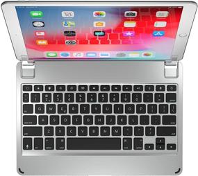 img 4 attached to Brydge 10.5 Keyboard for iPad Air (2019) and iPad Pro 10.5-inch – Aluminum Bluetooth 4.2 Keyboard with Backlit Keys in Silver